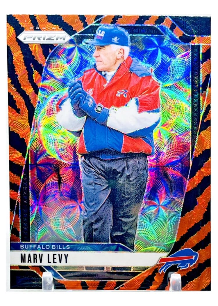 2024 Panini Prizm Base Set Marv Levy #34 card