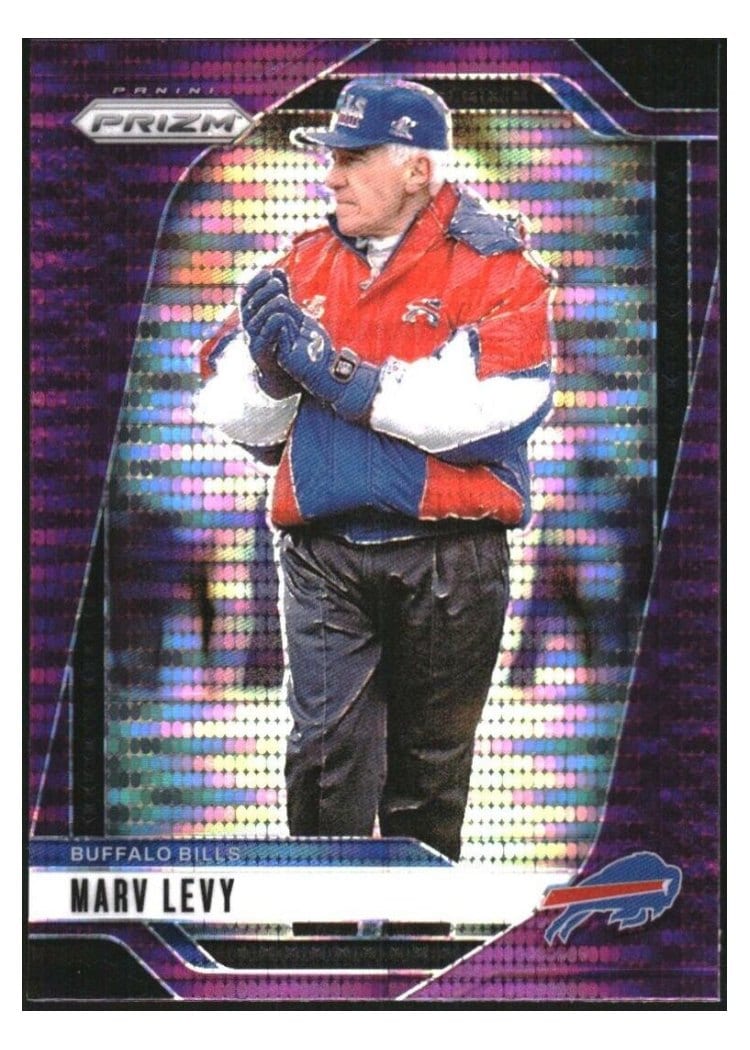2024 Panini Prizm Base Set Marv Levy #34 card