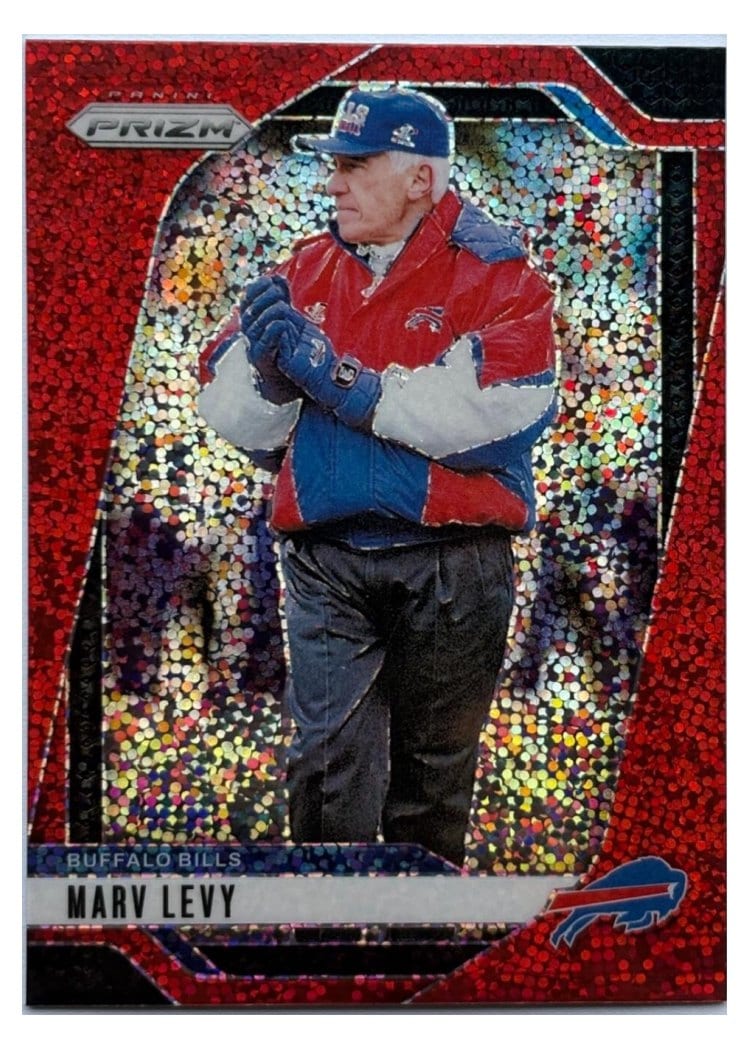2024 Panini Prizm Base Set Marv Levy #34 card