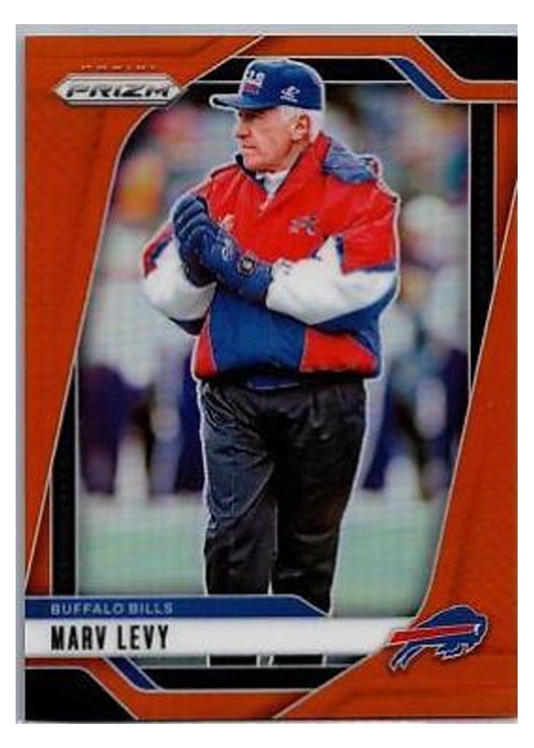 2024 Panini Prizm Base Set Marv Levy #34 card