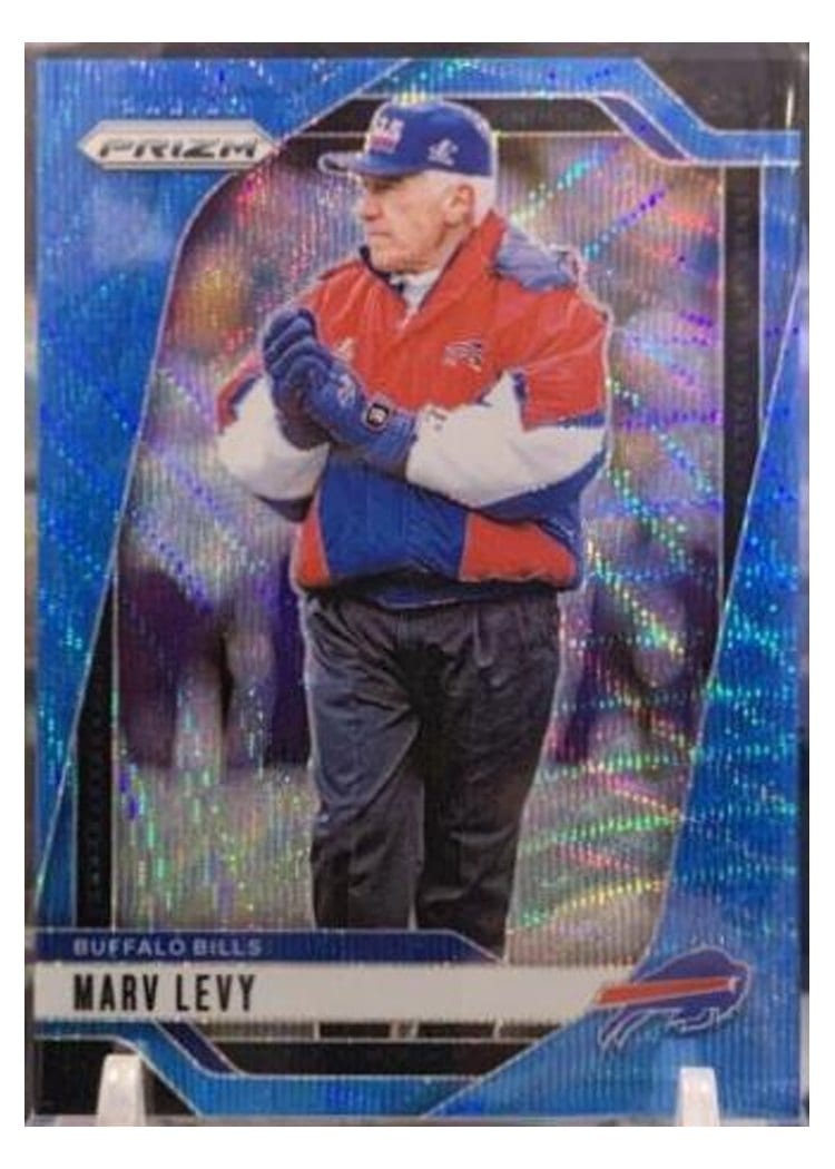 2024 Panini Prizm Base Set Marv Levy #34 card