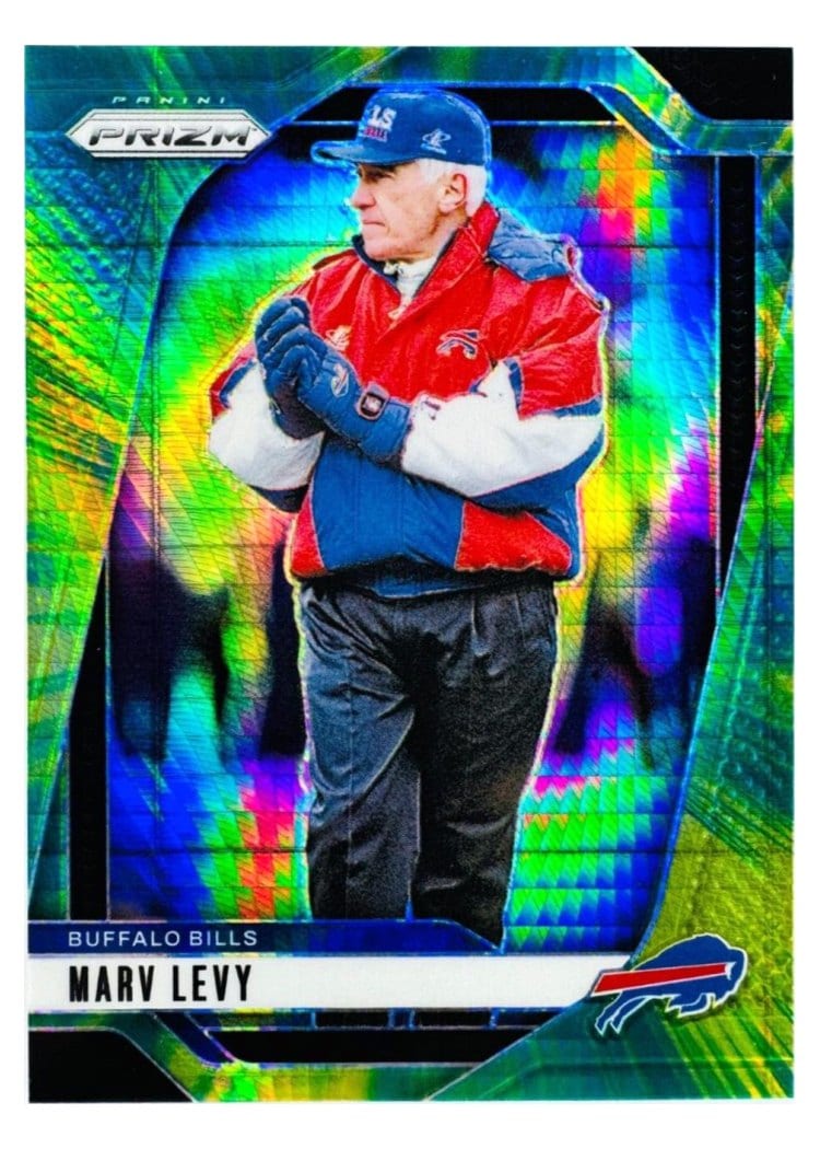 2024 Panini Prizm Base Set Marv Levy #34 card