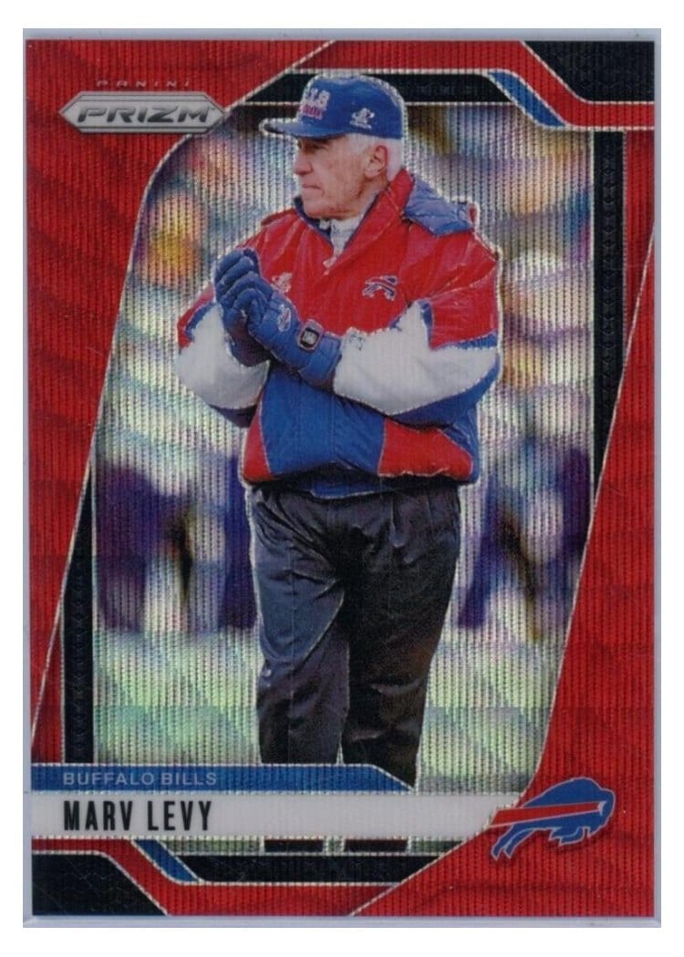 2024 Panini Prizm Base Set Marv Levy #34 card