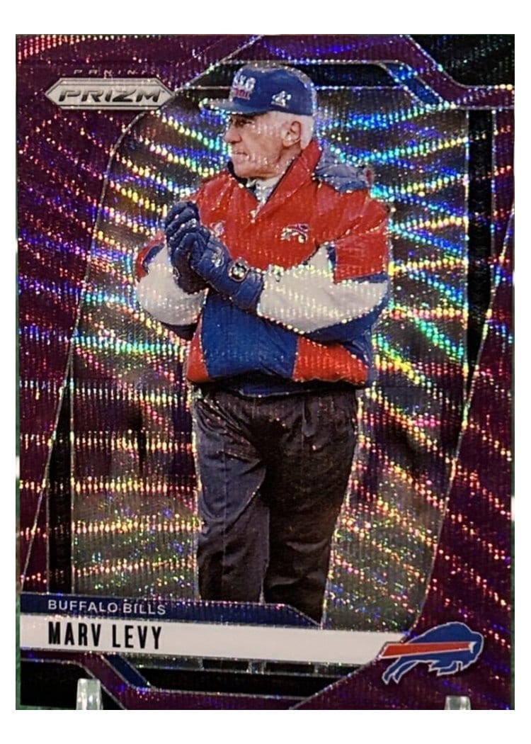 2024 Panini Prizm Base Set Marv Levy #34 card