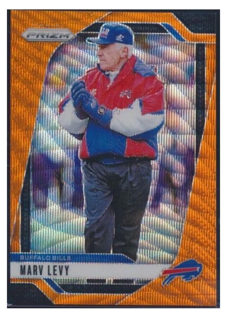 2024 Panini Prizm Base Set Marv Levy #34 card