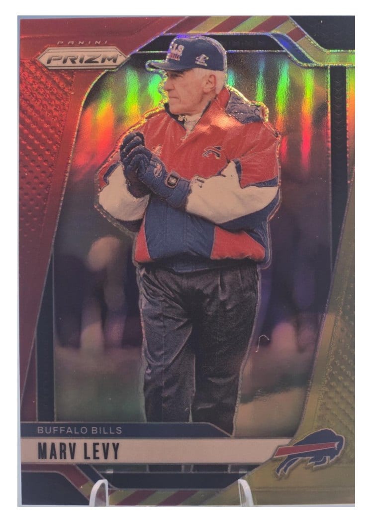 2024 Panini Prizm Base Set Marv Levy #34 card