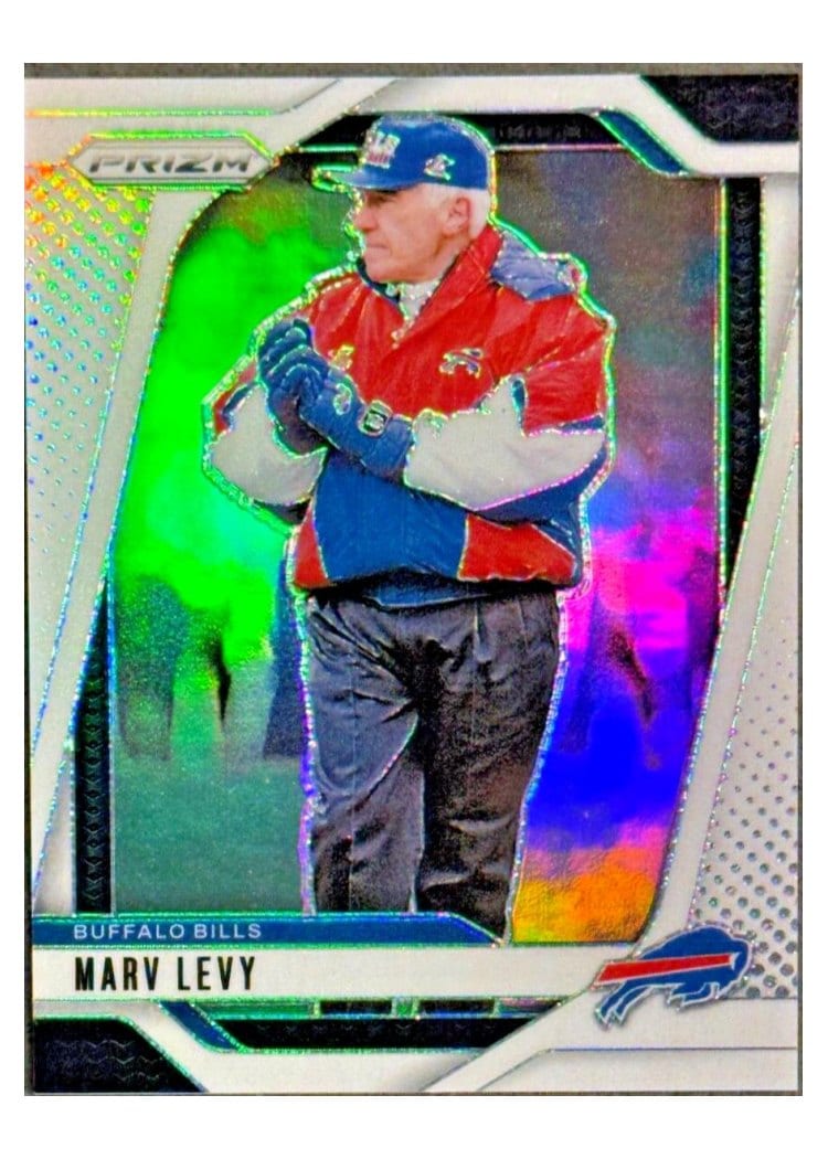 2024 Panini Prizm Base Set Marv Levy #34 card
