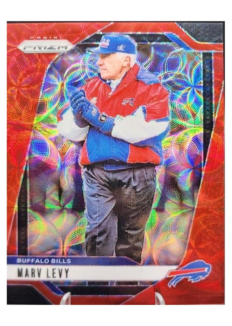 2024 Panini Prizm Base Set Marv Levy #34 card