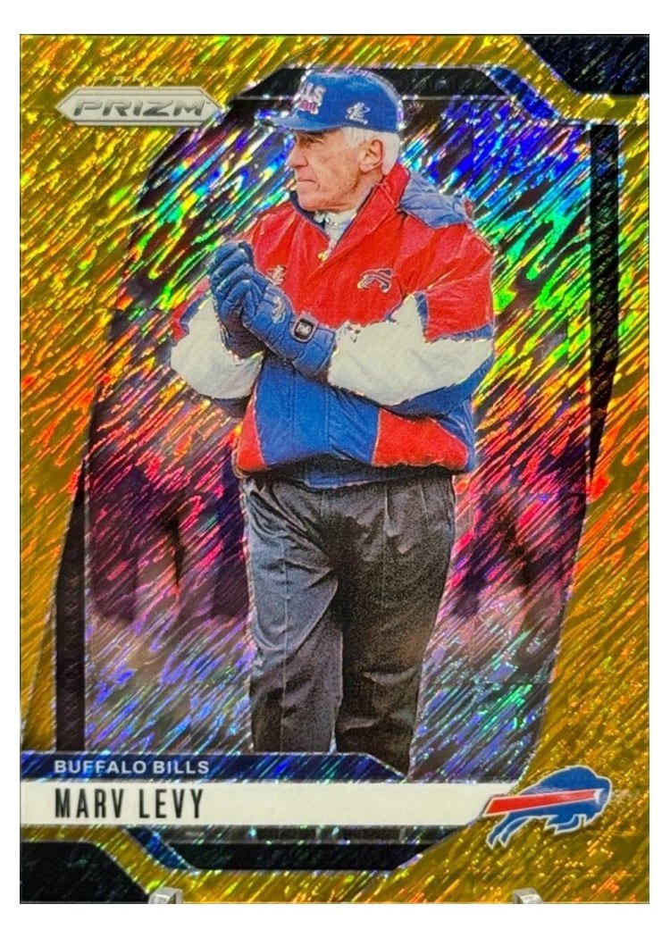 2024 Panini Prizm Base Set Marv Levy #34 card