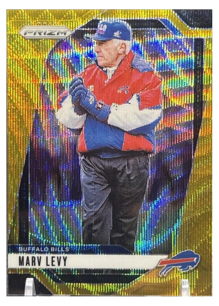 2024 Panini Prizm Base Set Marv Levy #34 card