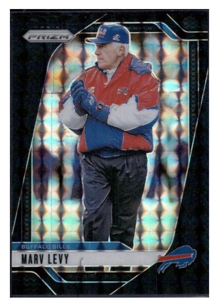 2024 Panini Prizm Base Set Marv Levy #34 card