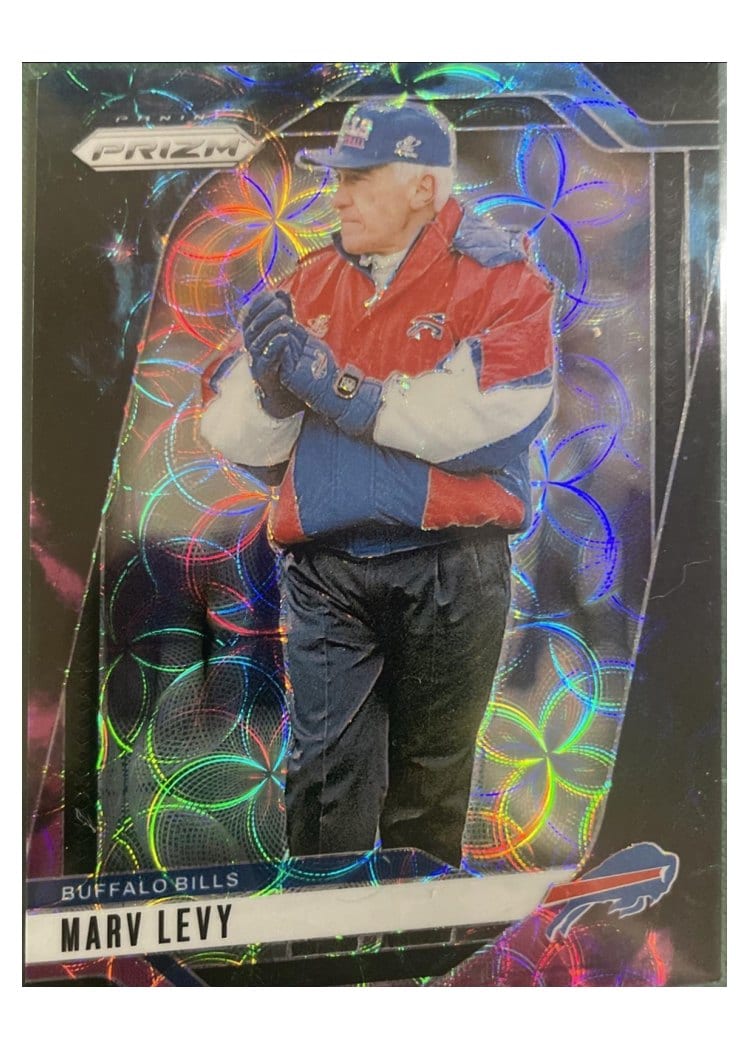 2024 Panini Prizm Base Set Marv Levy #34 card