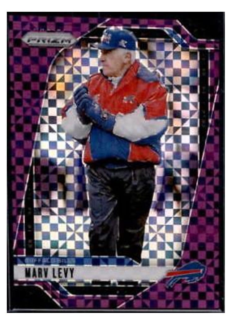 2024 Panini Prizm Base Set Marv Levy #34 card