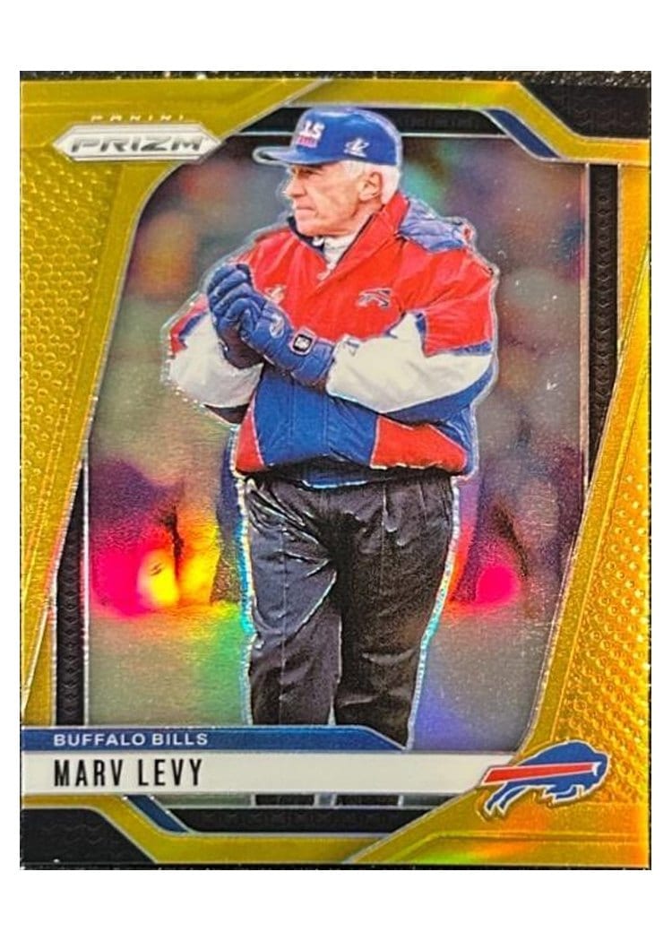 2024 Panini Prizm Base Set Marv Levy #34 card