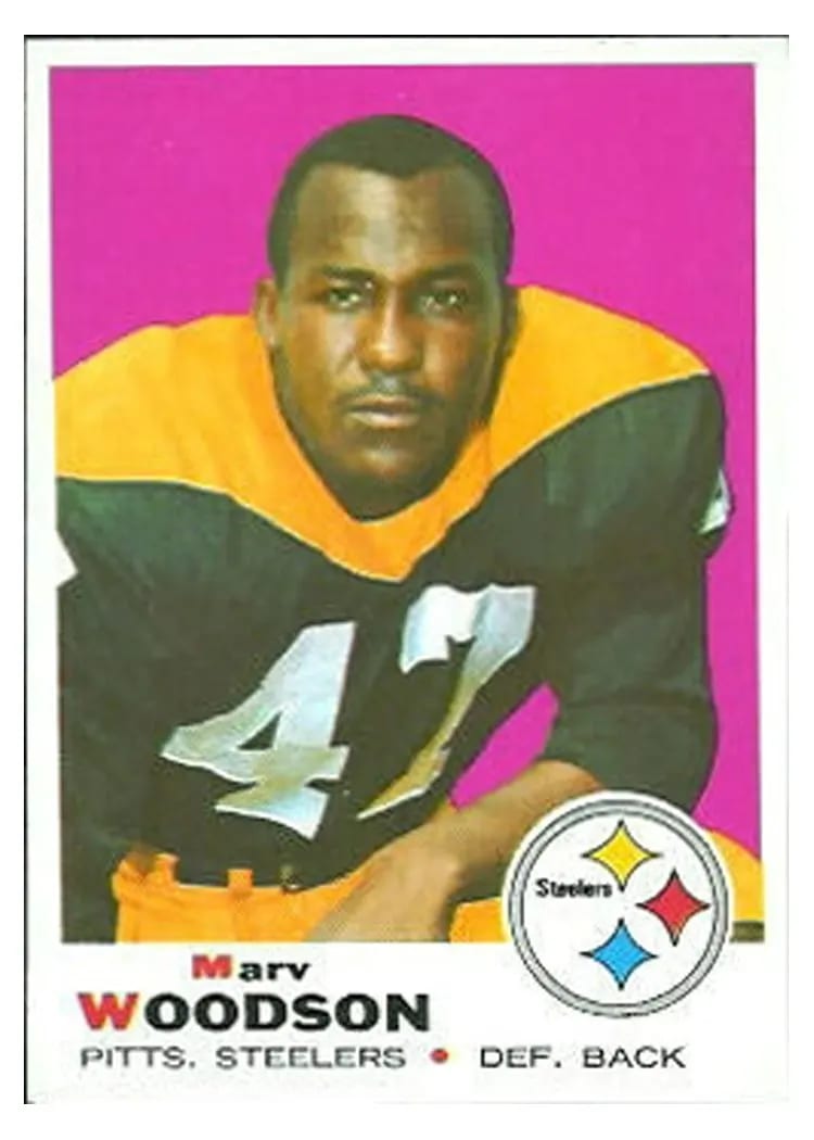 1969 Topps Marv Woodson #155 card