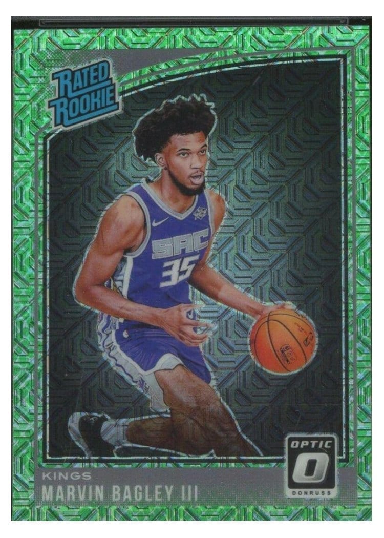 2018-19 Donruss Optic Base Set Marvin Bagley III #168 card
