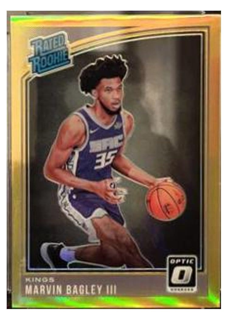 2018-19 Donruss Optic Base Set Marvin Bagley III #168 card