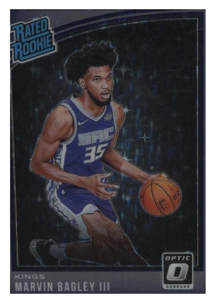 2018-19 Donruss Optic Base Set Marvin Bagley III #168 card