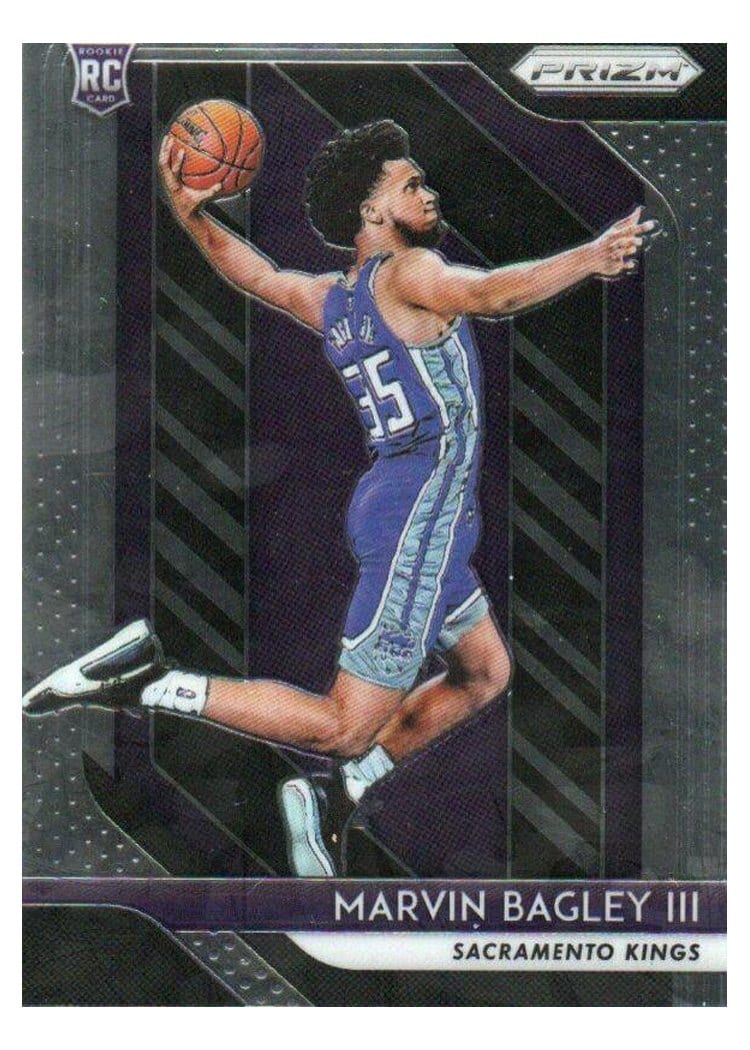 2018-19 Panini Prizm Base Set Marvin Bagley III #181 card