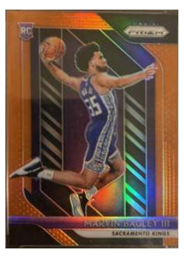 2018-19 Panini Prizm Base Set Marvin Bagley III #181 card