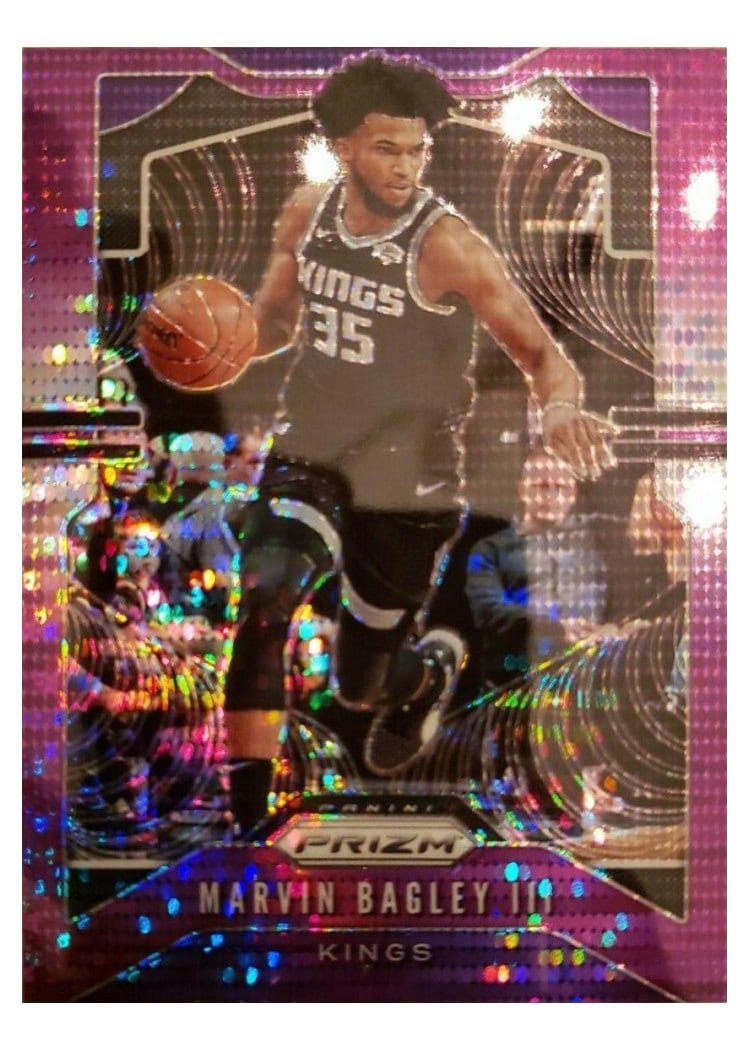 2019-20 Panini Prizm Base Set Marvin Bagley III #121 card