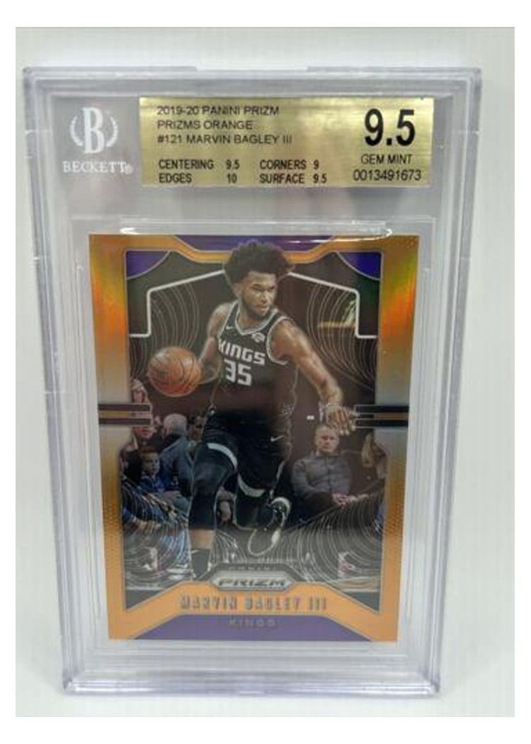 2019-20 Panini Prizm Base Set Marvin Bagley III #121 card