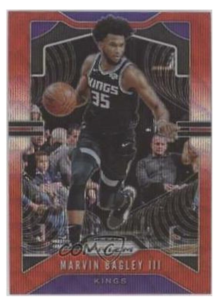2019-20 Panini Prizm Base Set Marvin Bagley III #121 card