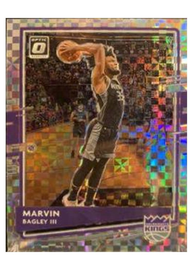 2020-21 Donruss Optic Base Set Marvin Bagley III Checkerboard #47 card