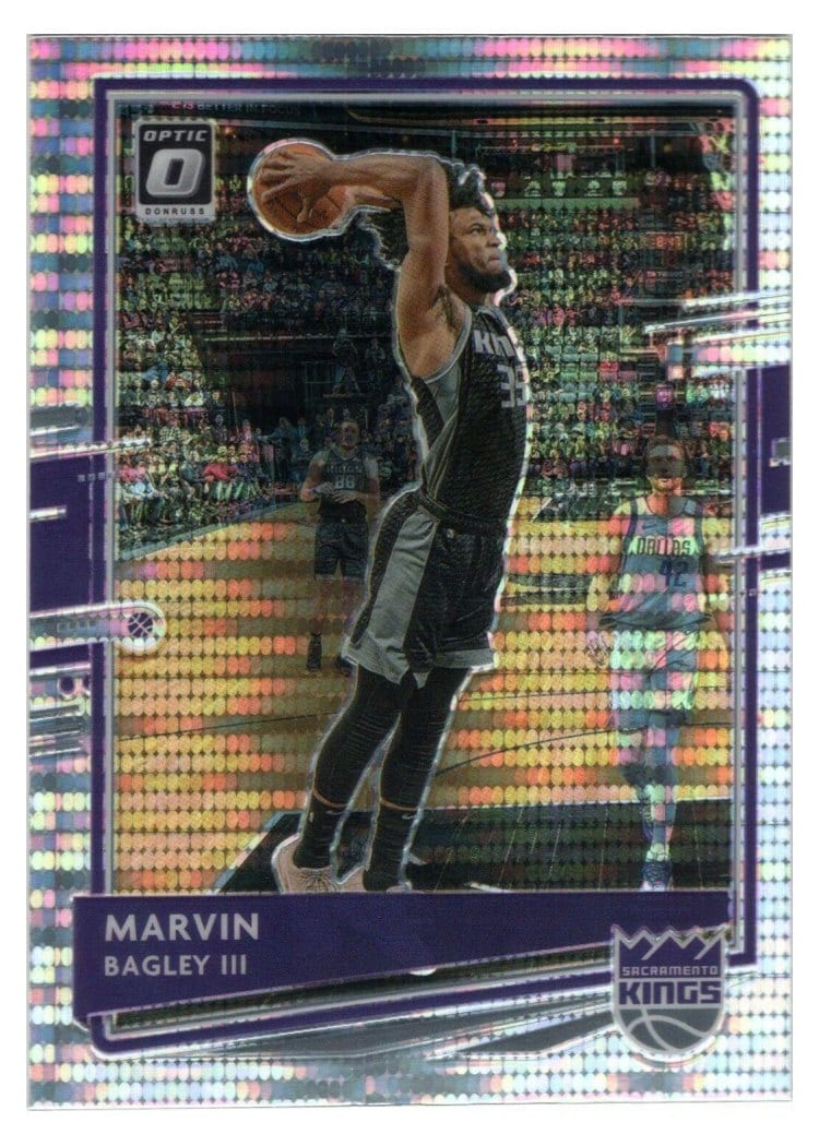 2020-21 Donruss Optic Base Set Marvin Bagley III Target #47 card