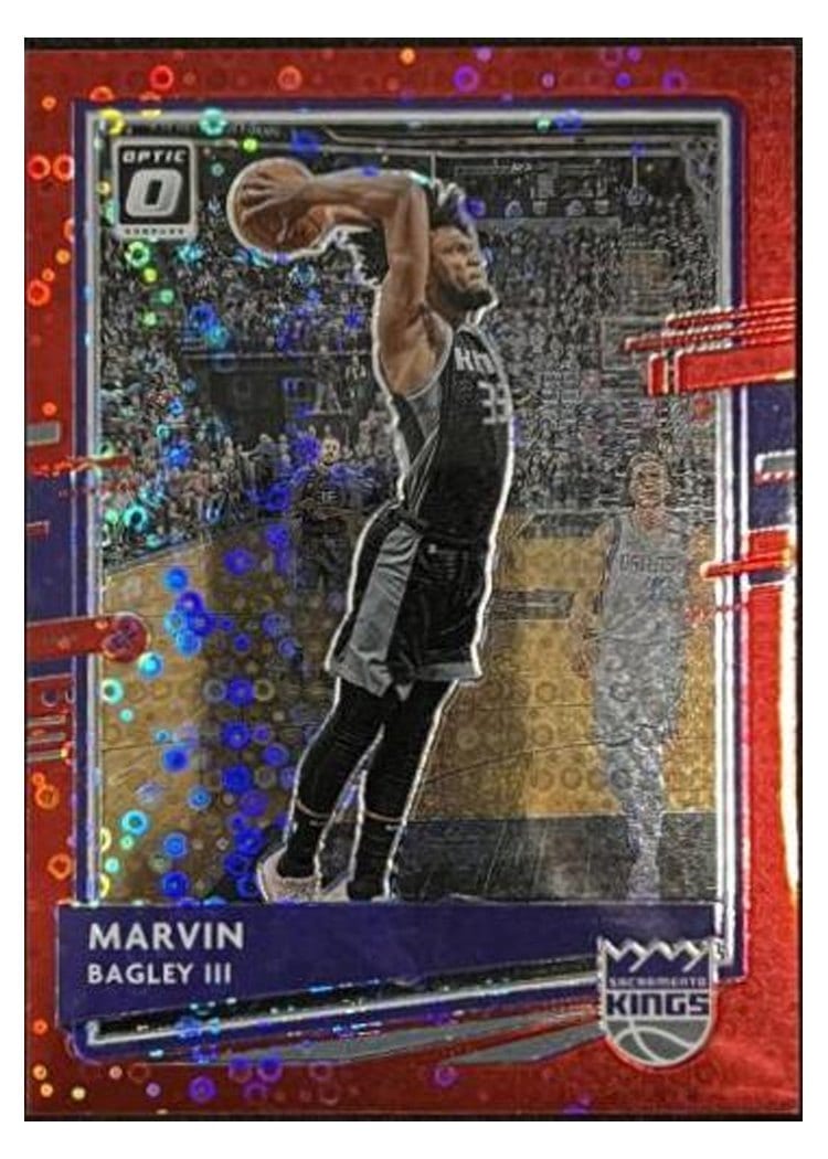 2020-21 Donruss Optic Base Set Marvin Bagley III #47 card