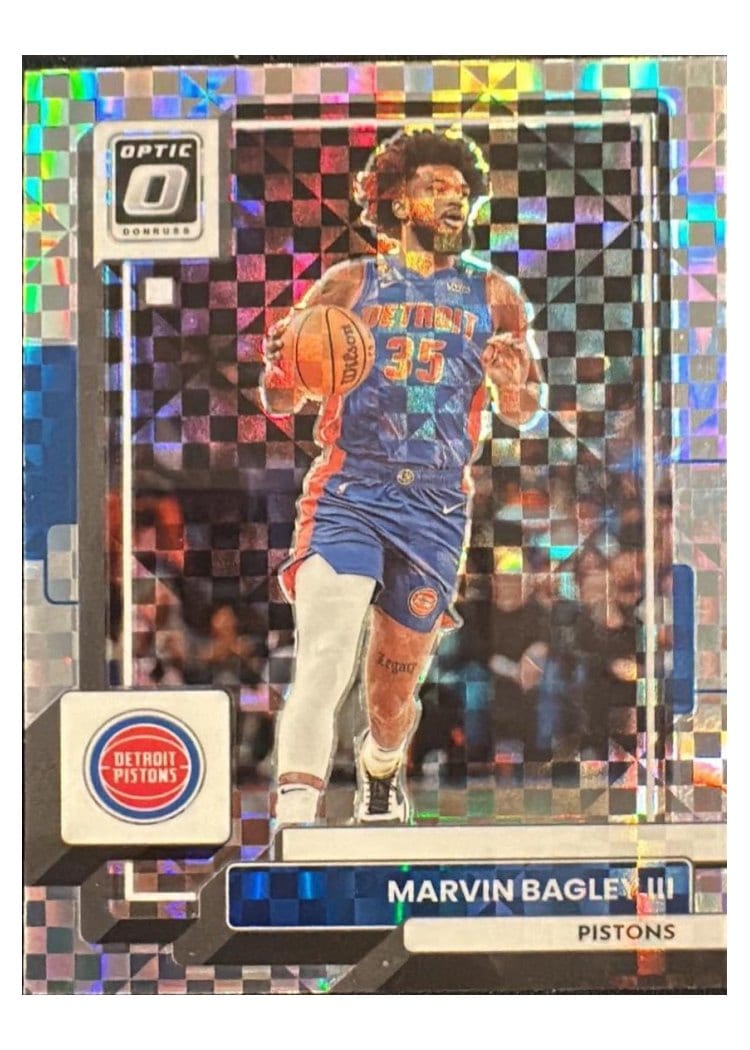 2022-23 Donruss Optic Base Set Marvin Bagley III #103 card