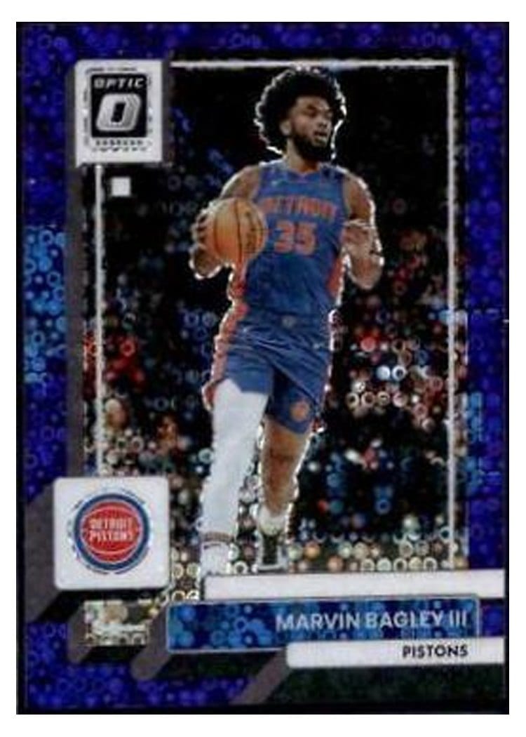 2022-23 Donruss Optic Base Set Marvin Bagley III Fast Break Purple #103 card