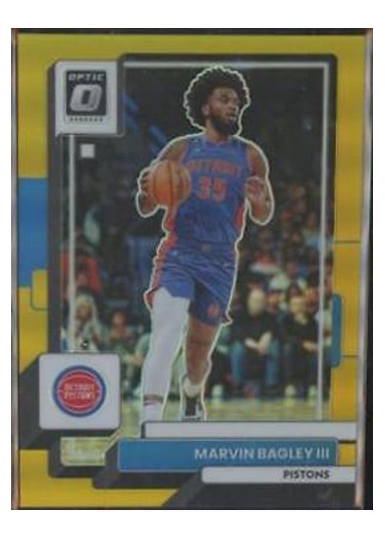 2022-23 Donruss Optic Base Set Marvin Bagley III #103 card