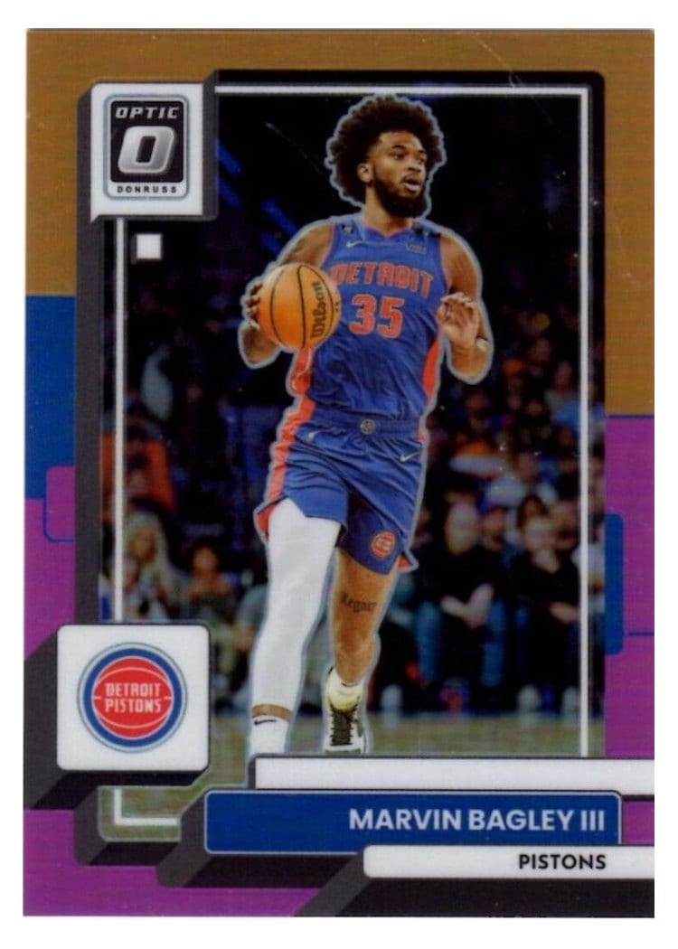 2022-23 Donruss Optic Base Set Marvin Bagley III #103 card