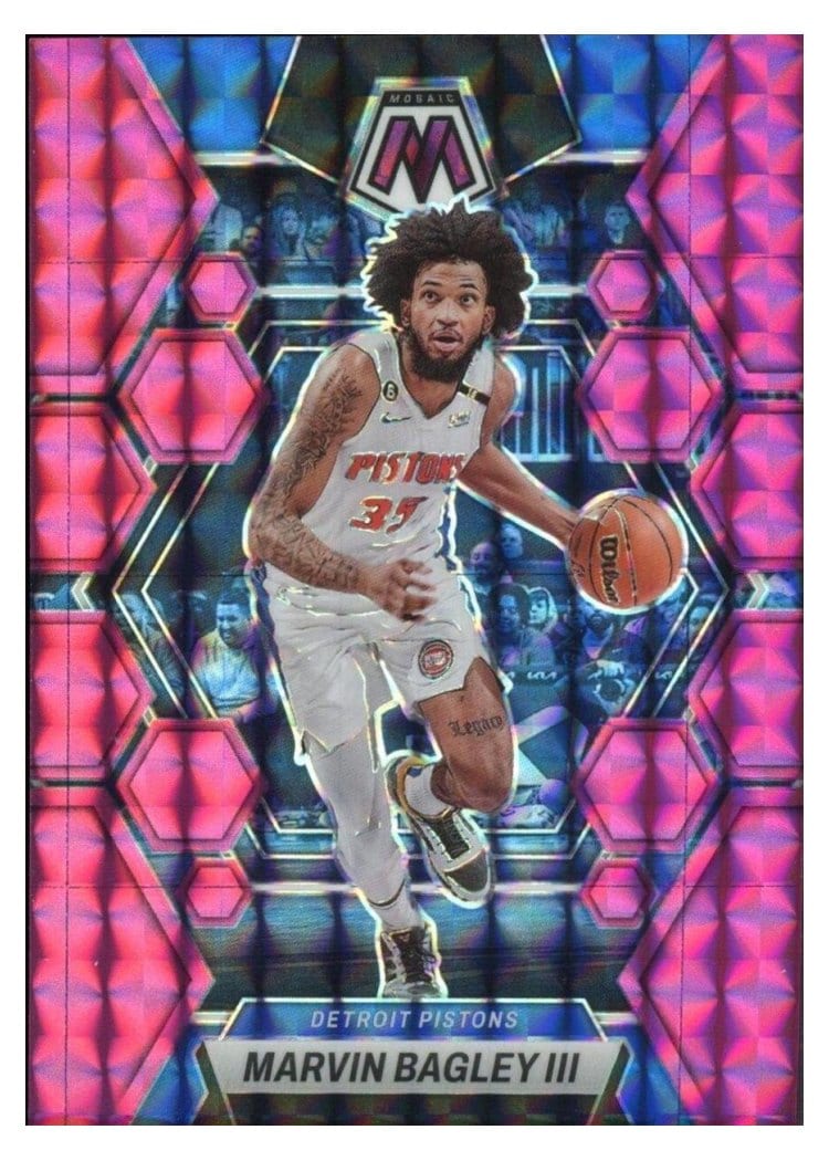 2022-23 Panini Mosaic Base Set Marvin Bagley III #56 card