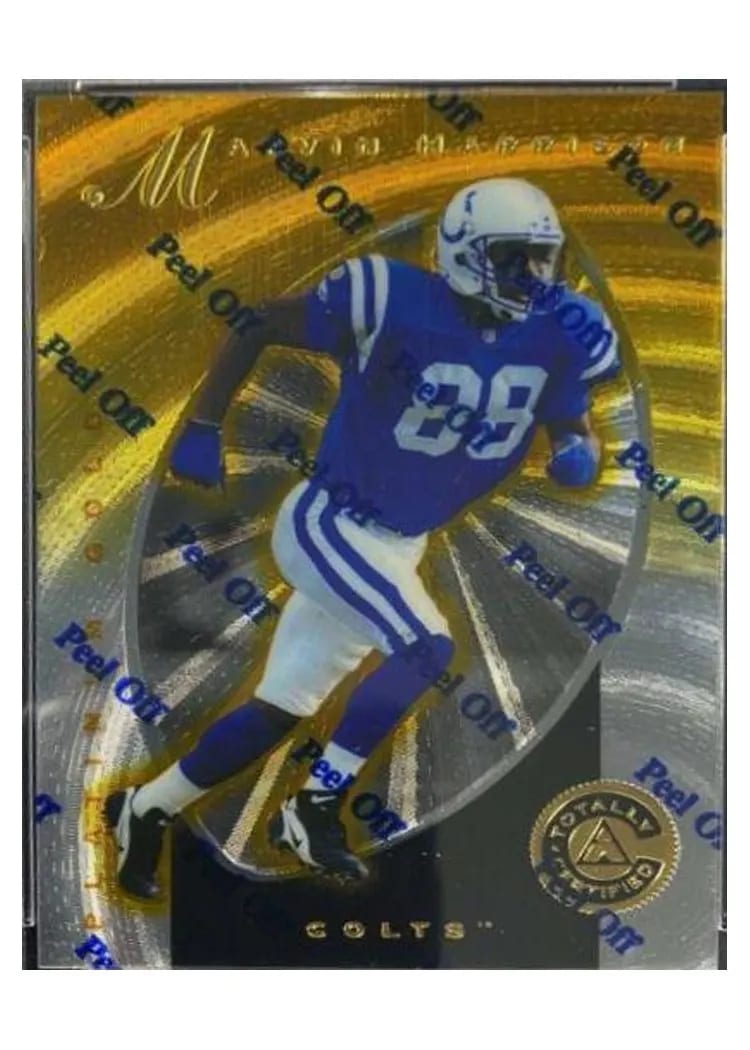 1997 Pinnacle Totally Certified Marvin Harrison #109 card