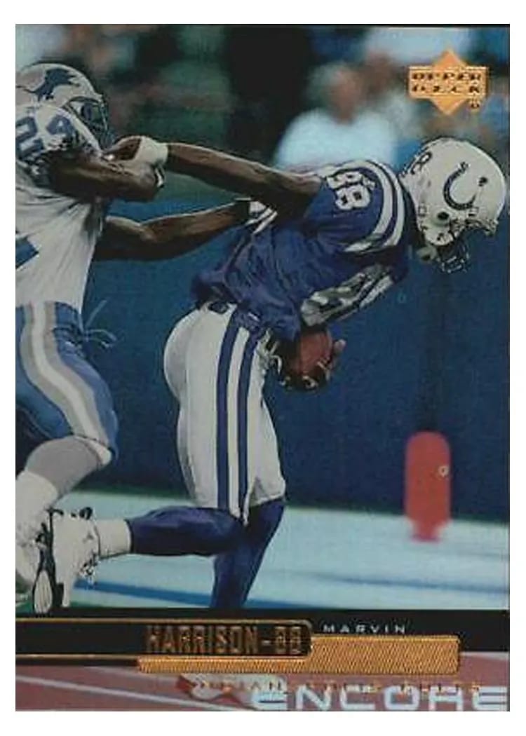 1999 Upper Deck Encore Marvin Harrison #73 card