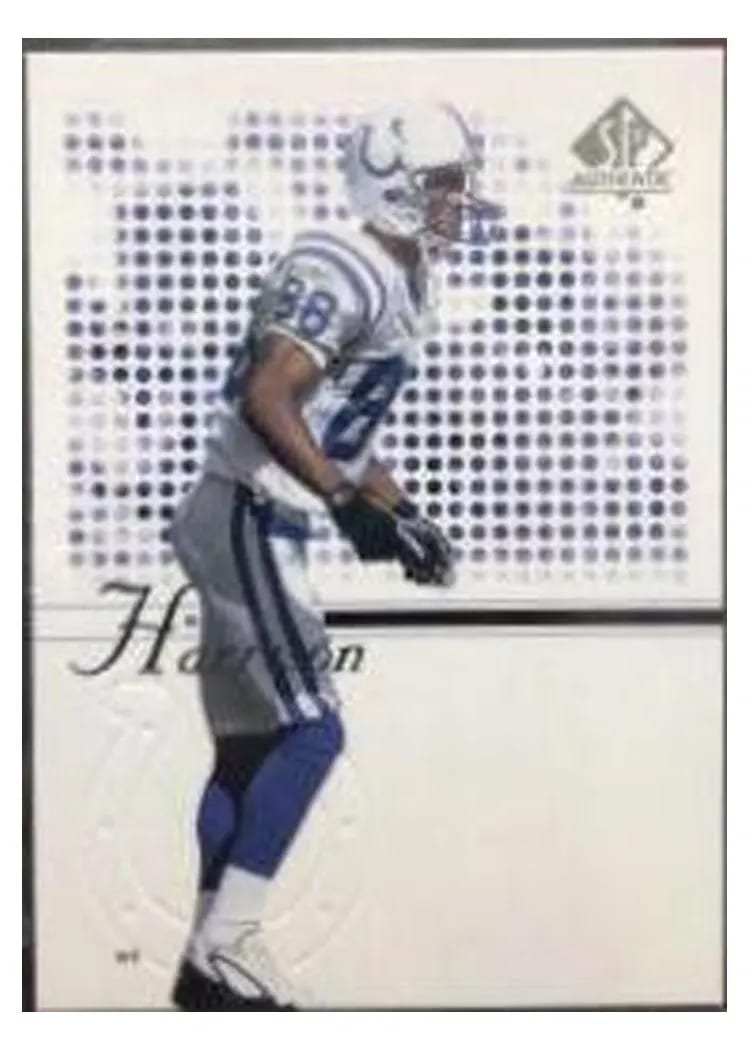 2002 SP Authentic Marvin Harrison #65 card