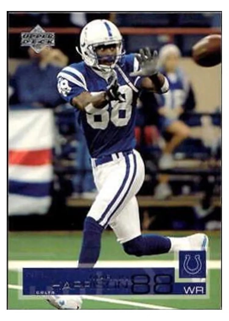 2002 Upper Deck Marvin Harrison #76 card