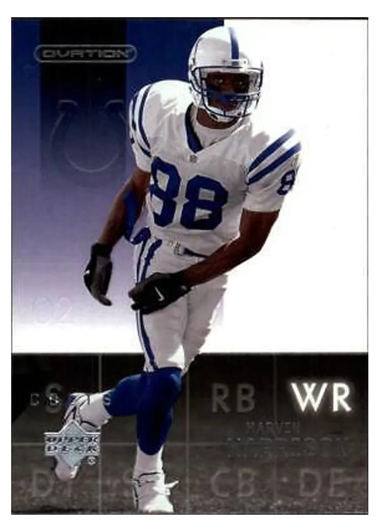 2002 Upper Deck Ovation Marvin Harrison #36 card