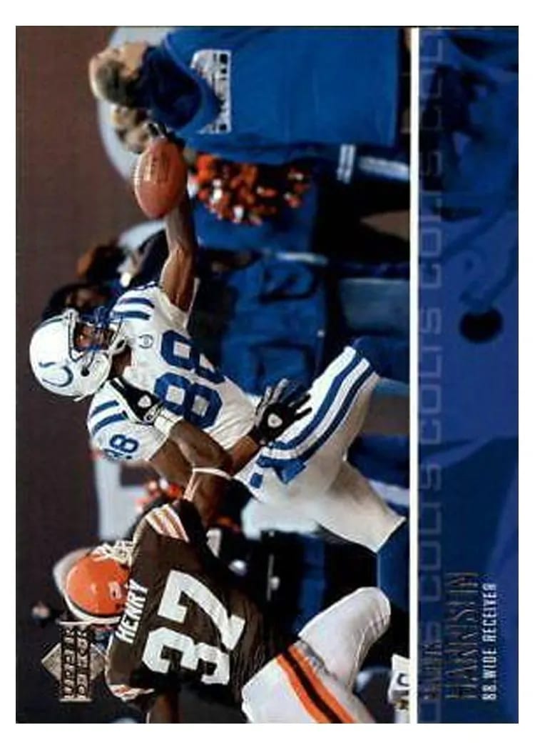 2003 Upper Deck Marvin Harrison #50 card