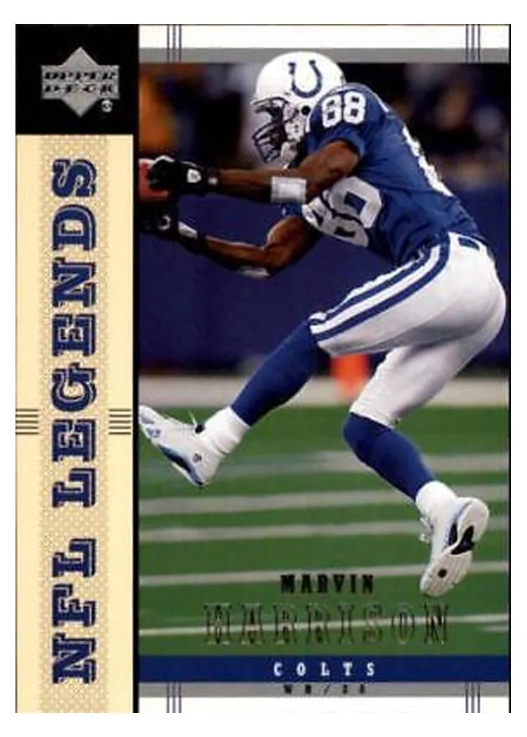 2004 Upper Deck Legends Marvin Harrison #37 card