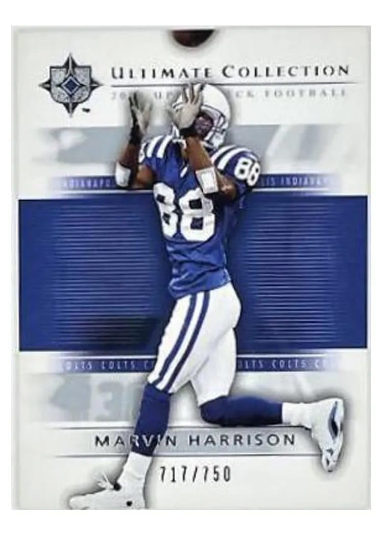 2004 Upper Deck Ultimate Collection Marvin Harrison #28 card