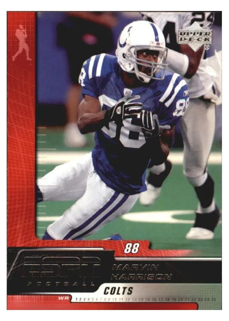 2005 Upper Deck ESPN Marvin Harrison #44 card