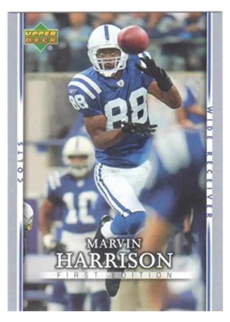 2007 Upper Deck First Edition Marvin Harrison #41 card