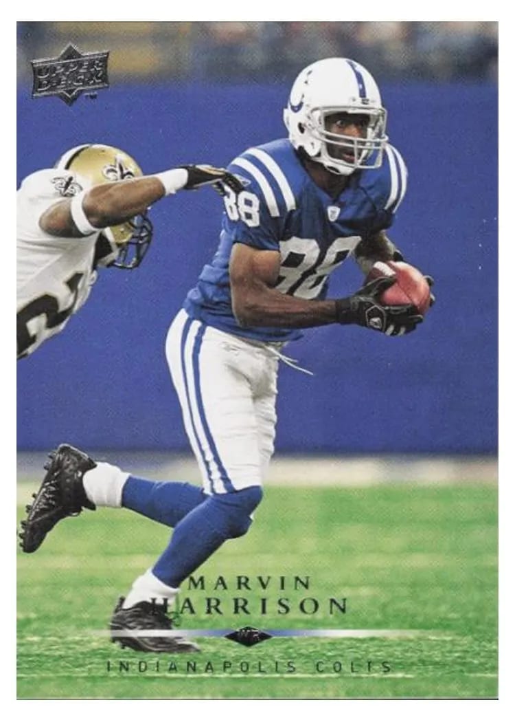 2008 Upper Deck Marvin Harrison #81 card