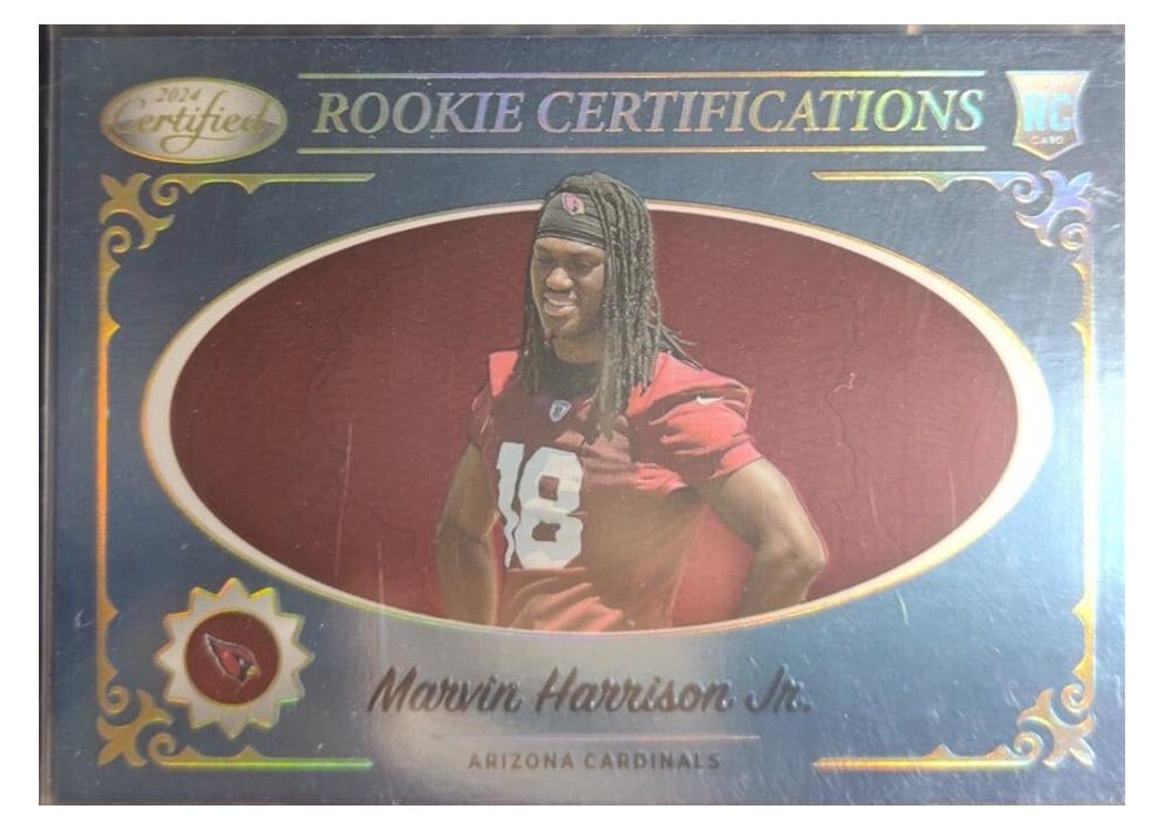 2024 Panini Certified Rookie Certifications Marvin Harrison Jr. #17 card