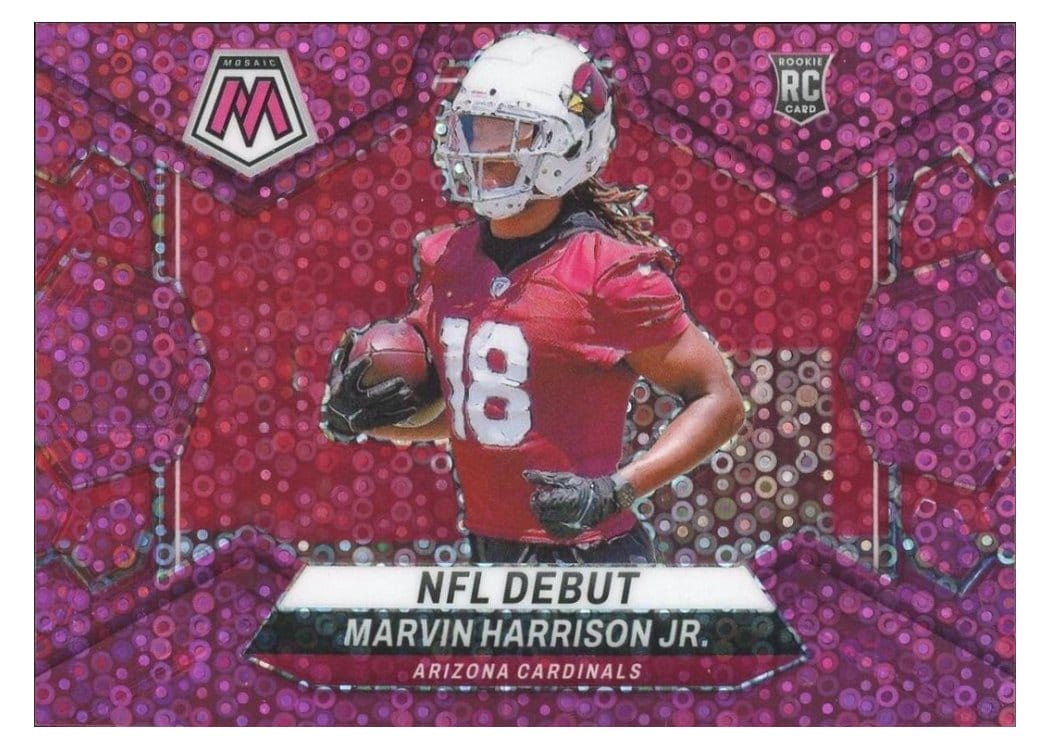 2024 Panini Mosaic Base Set Marvin Harrison Jr. #283 card
