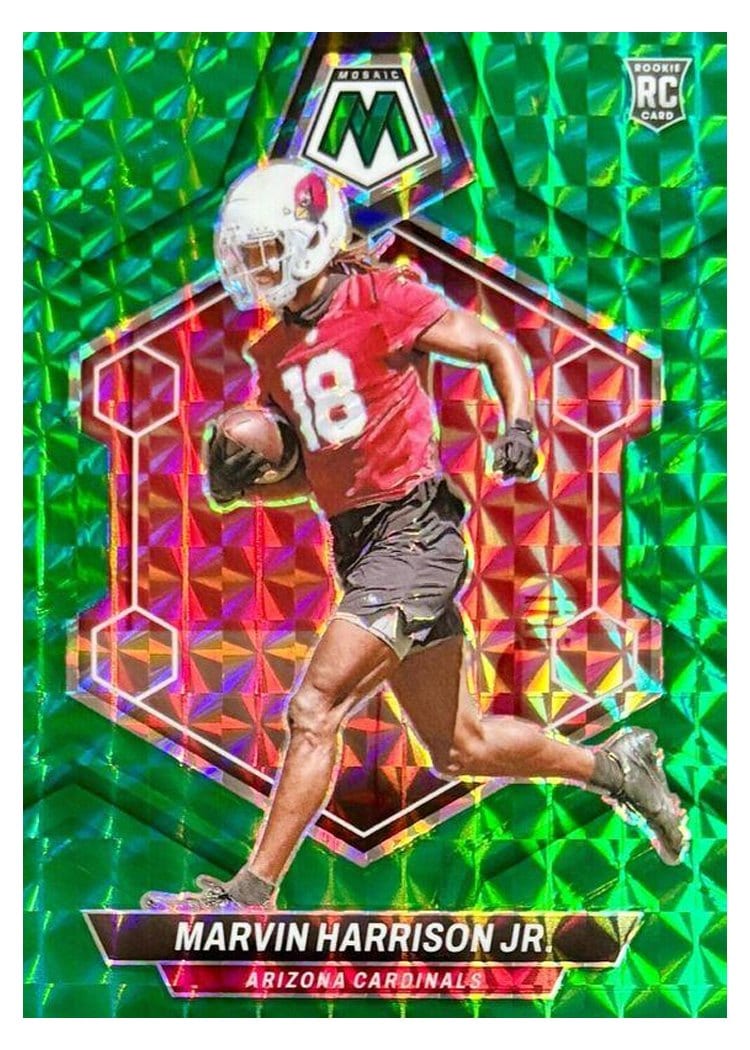 2024 Panini Mosaic Base Set Marvin Harrison Jr. #304 card