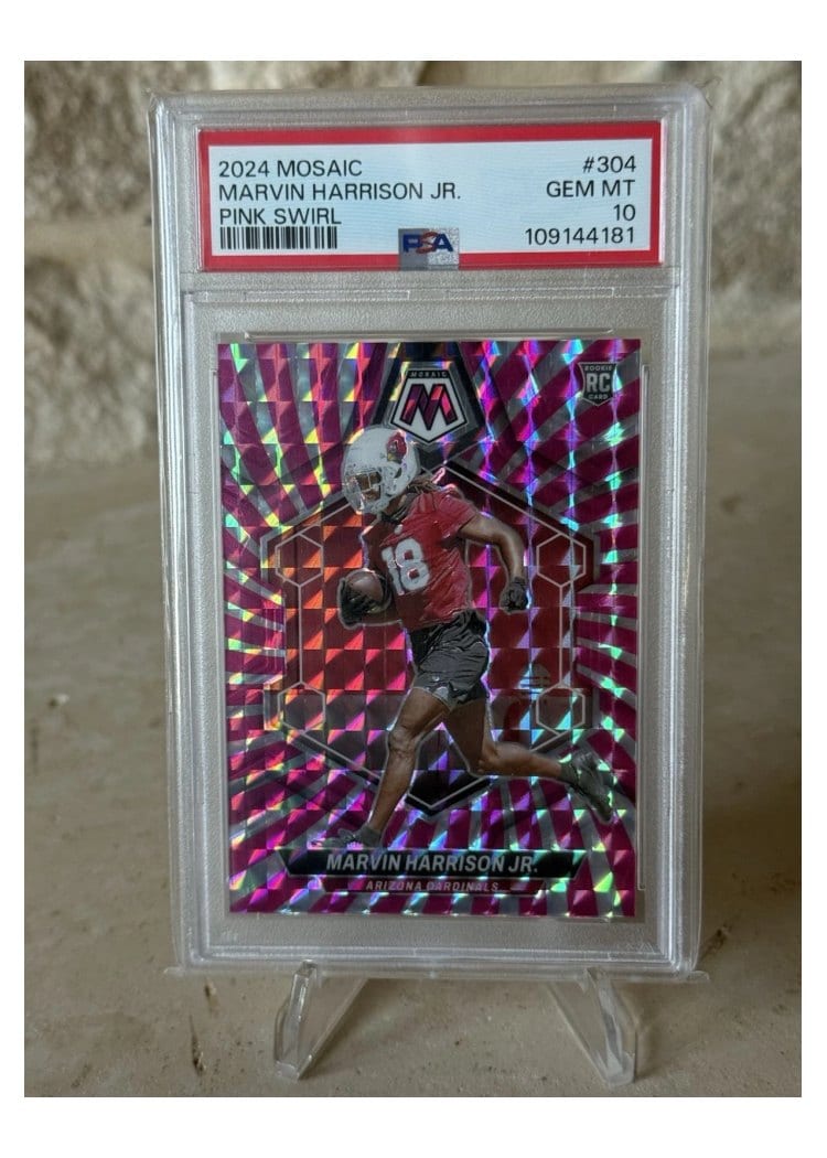 2024 Panini Mosaic Base Set Marvin Harrison Jr. #304 card